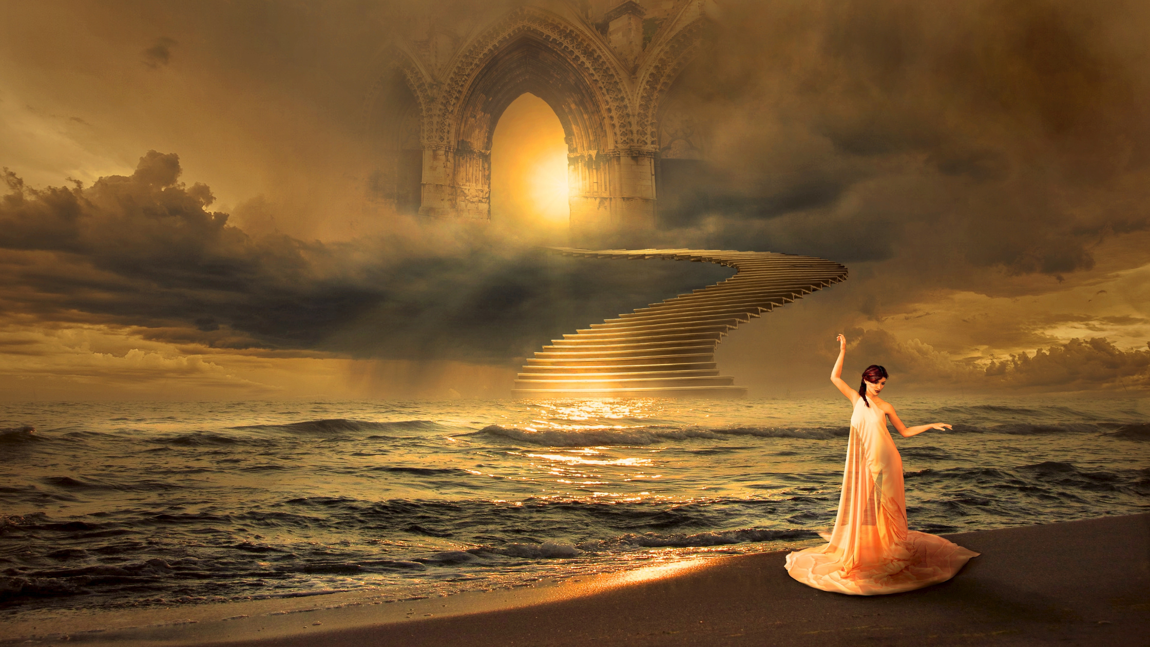 Goldener Weg ins Licht – sichtbar werden und der eigenen Vision folgen